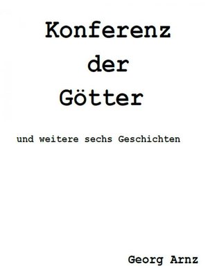 cover image of Konferenz der Götter